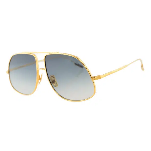 Anna-Karin Karlsson le dude gold sunglasses, view 2