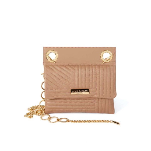 Sleek peanut quilted leather bag Bags bag Luxury Shoes 