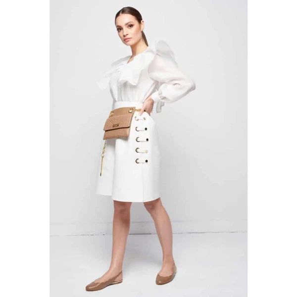 Sleek peanut quilted leather bag Bags bag Luxury Shoes 