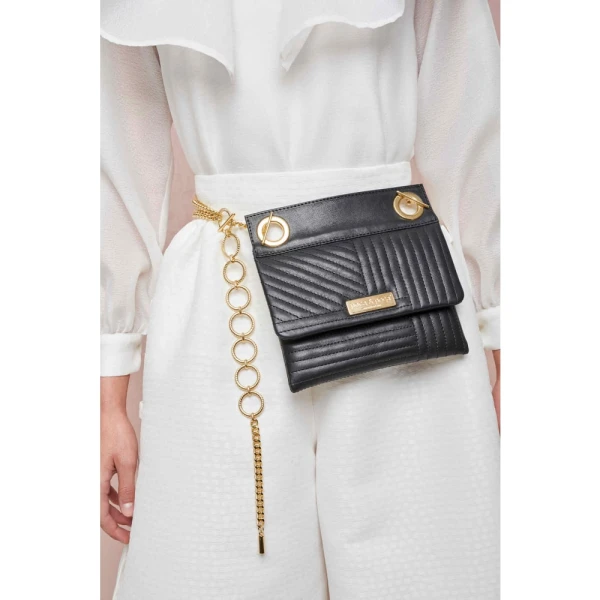 Sleek peanut quilted leather bag Bags bag Luxury Shoes 