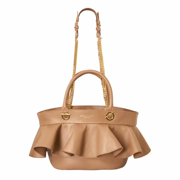 Sleek peanut quilted leather bag Bags bag Luxury Shoes 