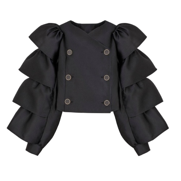 Dark Monarch black blouse Clothing blouse Luxury Shoes 