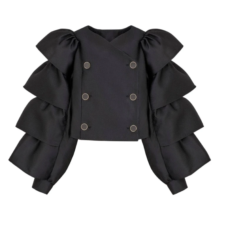 Dark Monarch black blouse Clothing blouse Luxury Shoes 