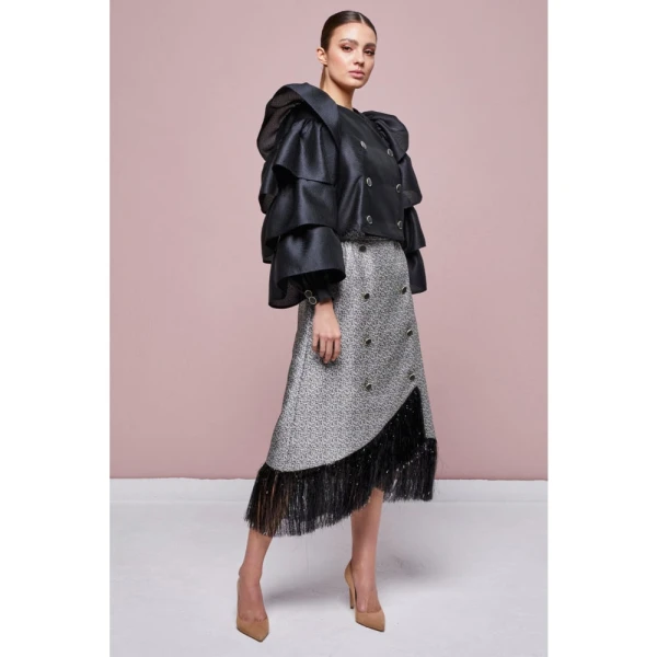 Dark Monarch black blouse Clothing blouse Luxury Shoes 