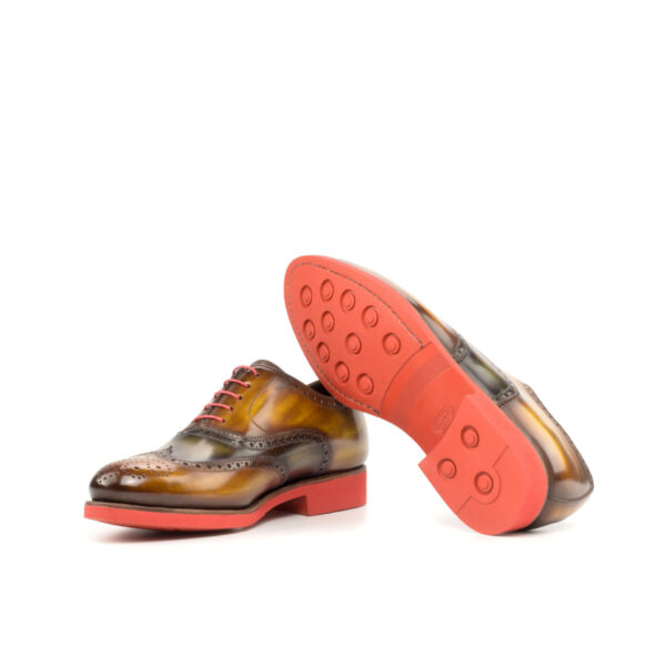  Luxury Handbags by you Hand Made Patina Full Brogue Shoe, view 3