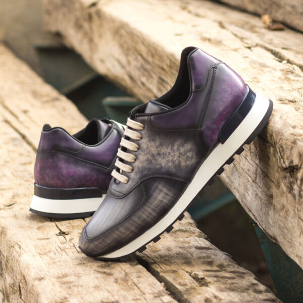  Luxury Handbags by you Hand Made Patina Sneakers, view 4