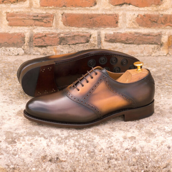  Luxury Handbags by you Goodyear Welted Saddle Shoe, view 4