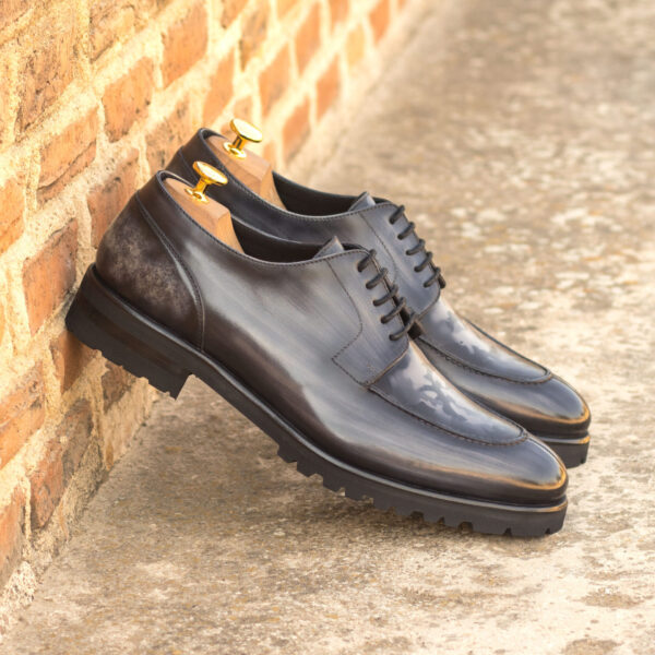  Luxury Handbags by you Hand Made Patina Derby Split Toe Shoe, view 4