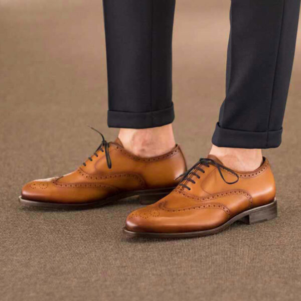  Luxury Handbags by you Fast Lane Full Brogue Shoe, view 4