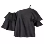 Greek goddess black blouse Clothing blouse Luxury Shoes 
