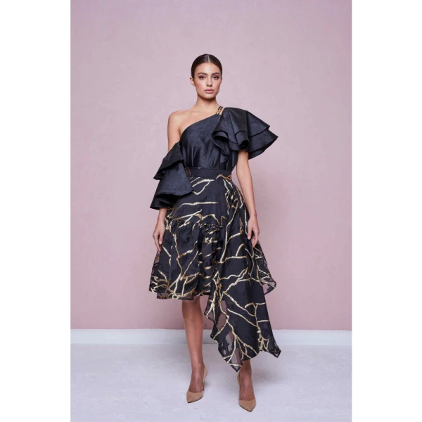 Greek goddess black blouse Clothing blouse Luxury Shoes 