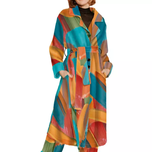 Arena Martinez Highway gabardine coat, view 2