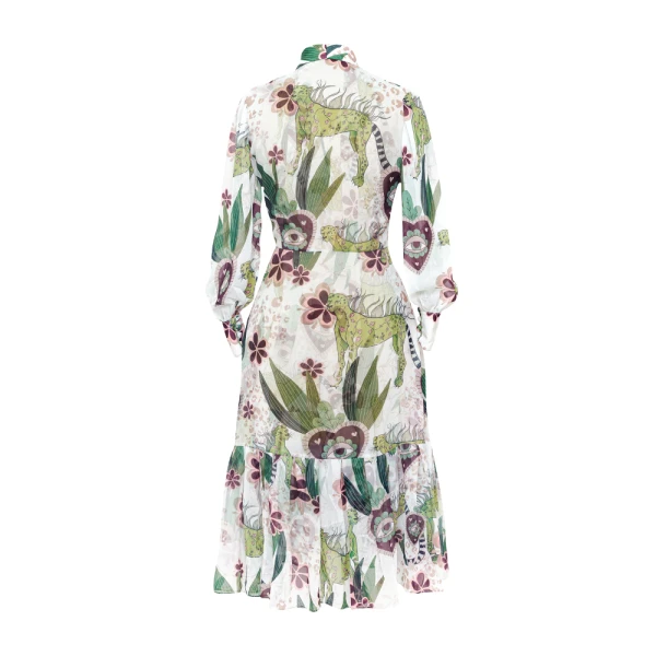 Anturio beige puma dress (Copy) Clothing designer Luxury Shoes 