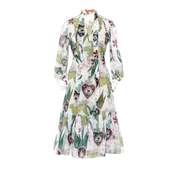 Anturio beige puma dress (Copy) Clothing designer Luxury Shoes 