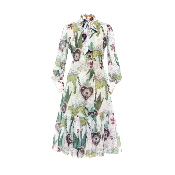 Anturio beige puma dress (Copy) Clothing designer Luxury Shoes 