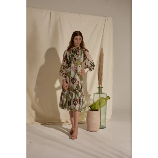 Anturio beige puma dress (Copy) Clothing designer Luxury Shoes 