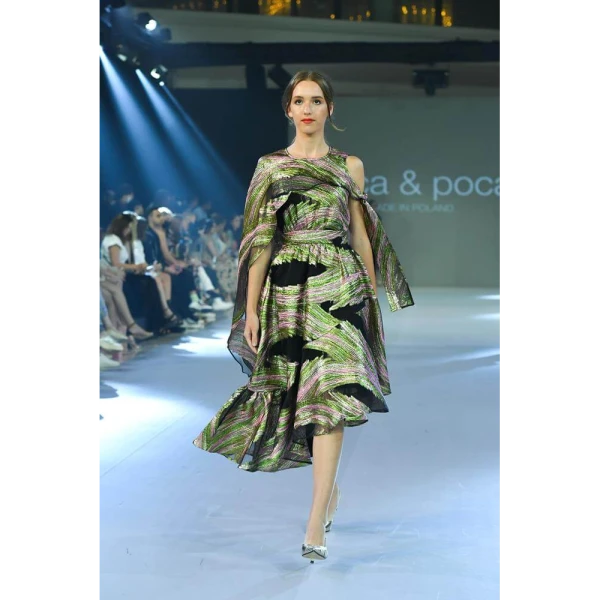 Jungle gardenia pink brown textured dress Clothing designer Luxury Shoes 