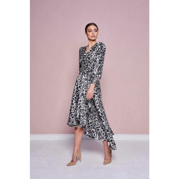 Jungle gardenia pink brown textured dress Clothing designer Luxury Shoes 