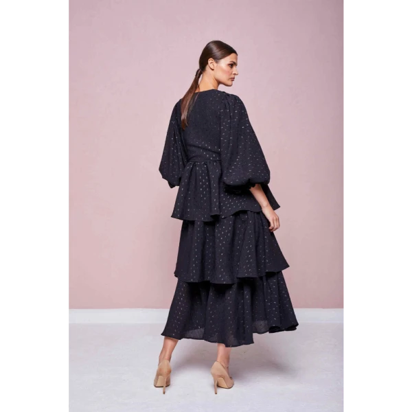 Jungle gardenia pink brown textured dress Clothing designer Luxury Shoes 