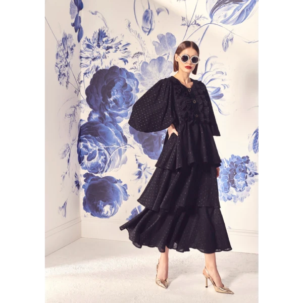 Jungle gardenia pink brown textured dress Clothing designer Luxury Shoes 