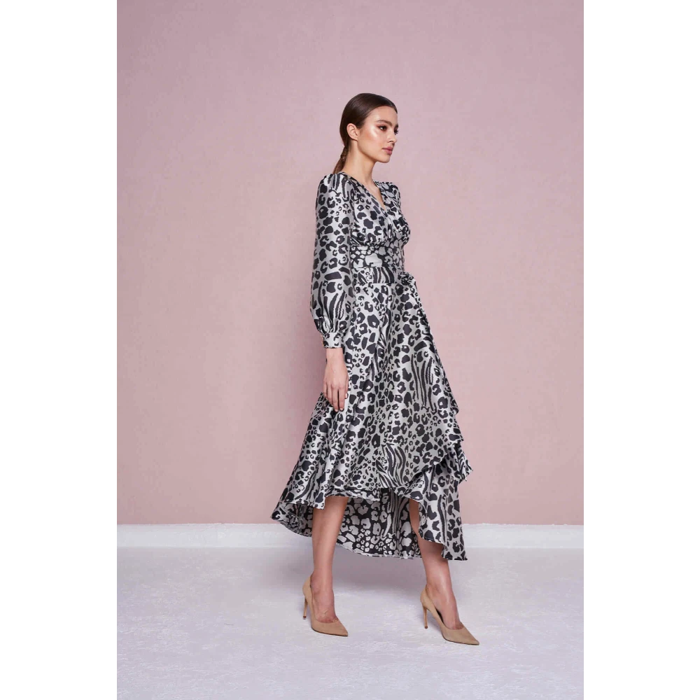 pp2022 Jungle gardenia pink brown textured dress Clothing designer Luxury Shoes