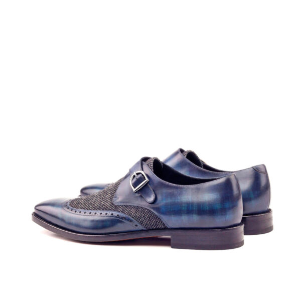  Luxury Handbags by you Gray Single Monk Shoe, view 2