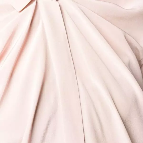 Patou Draped silk blouse, view 4