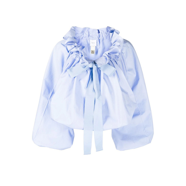 Draped silk blouse Clothing blouse Luxury Shoes 