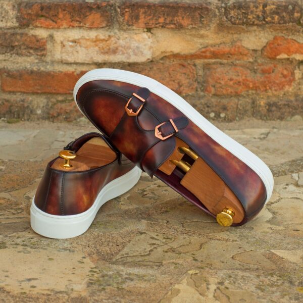  Luxury Handbags by you Patina Monk Sneaker Shoe, view 4