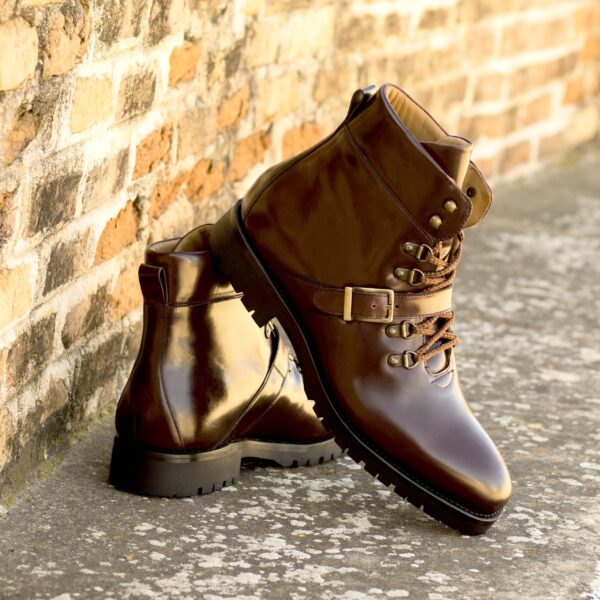  Luxury Handbags by you Cordovan Goodyear Welt Hiking Boot, view 4