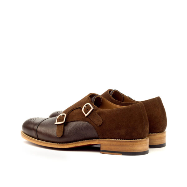  Luxury Handbags by you Brown Double Monk Shoe, view 2