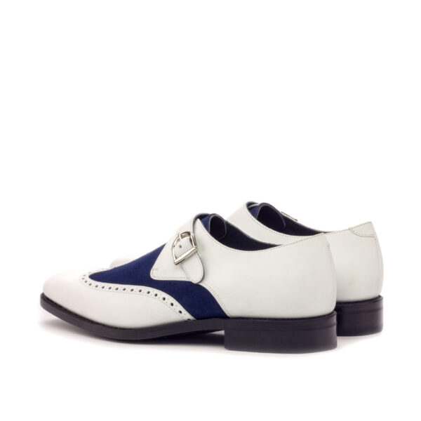  Luxury Handbags by you White Single Monk Shoe, view 2