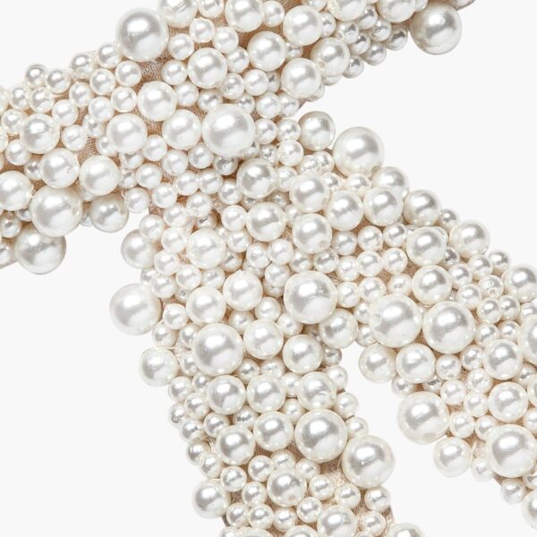 Jennifer Behr Donna Pearl Bow Barrette, view 4