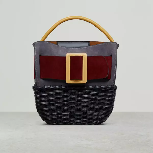 BOYY Devon Takra Suede Takra Top Handle Bag, view 5