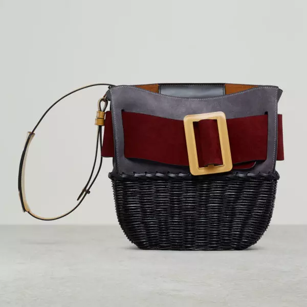 BOYY Devon Takra Suede Takra Top Handle Bag, view 2