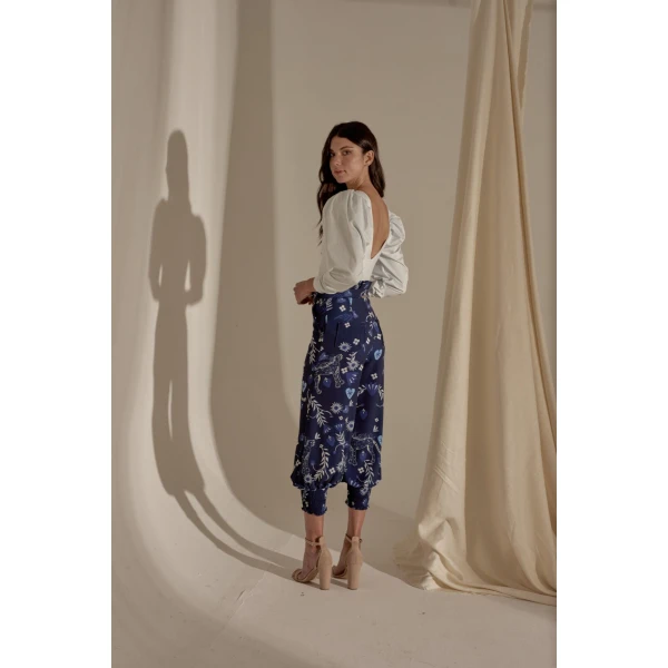 Kaira light blue blouse Clothing blouse Luxury Shoes 