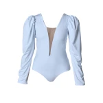Kaira light blue blouse Clothing blouse Luxury Shoes 