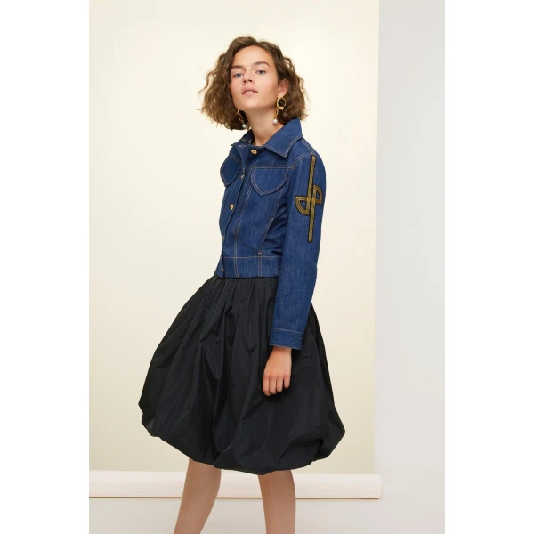 Generous bubble silhouette skirt Clothing skirt Luxury Shoes 