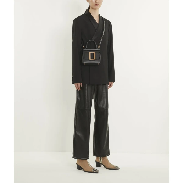Karl 19 Gold Buckle Black Bag Bags bags Luxury Shoes 