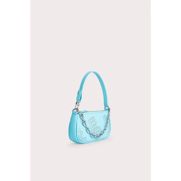 Mini rachel baby blue stud leather bag Bags bag Luxury Shoes 