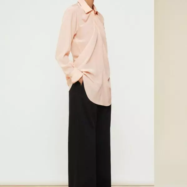 Patou Draped silk blouse, view 3