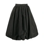 Belted flared midi skirt Clothing midi skirt Luxury Shoes 