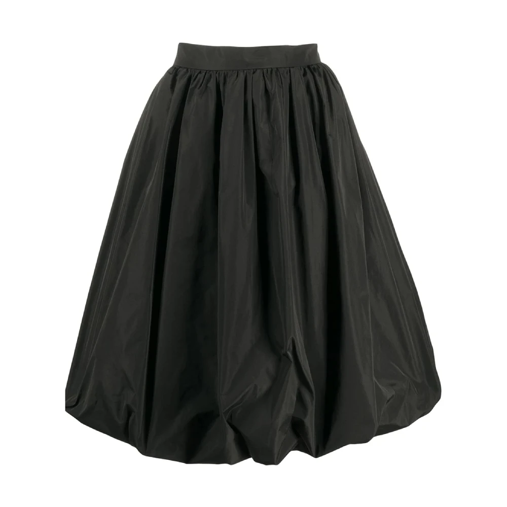 Patou2022 (2) Belted flared midi skirt Clothing midi skirt Luxury Shoes