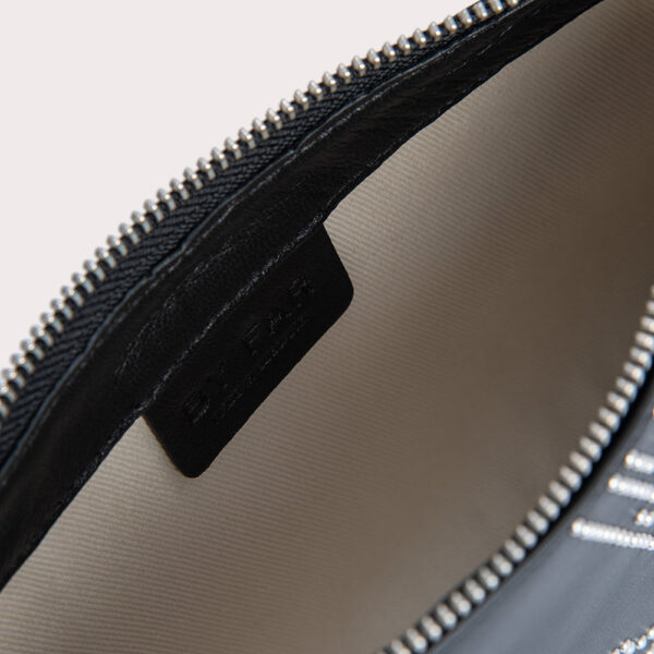 By Far Rachel black stud leather bag, view 4