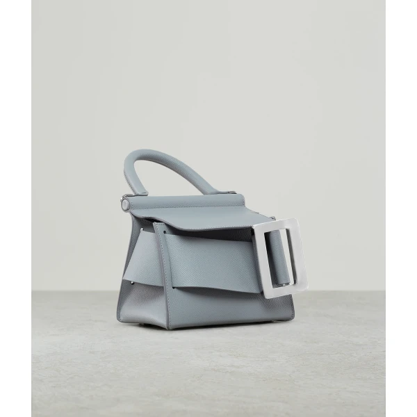 Karl 19 Epsom Silver Buckle Ice Grey  Bag Bags bags Luxury Shoes 