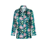 Bali flowers sleepwear shirt Clothing Africa Luxury Shoes 