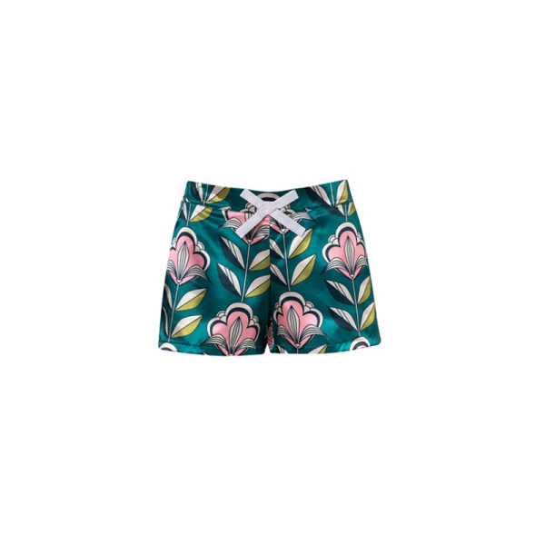 Santorini flowers sleepwear shorts Clothing Africa Luxury Shoes 