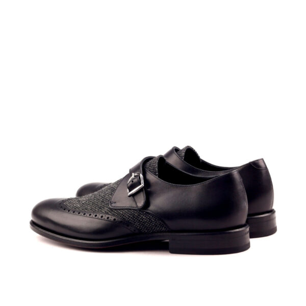  Luxury Handbags by you Gray Single Monk Shoe, view 2