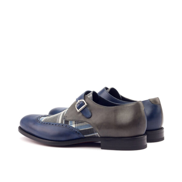  Luxury Handbags by you Gray Single Monk Shoe, view 2