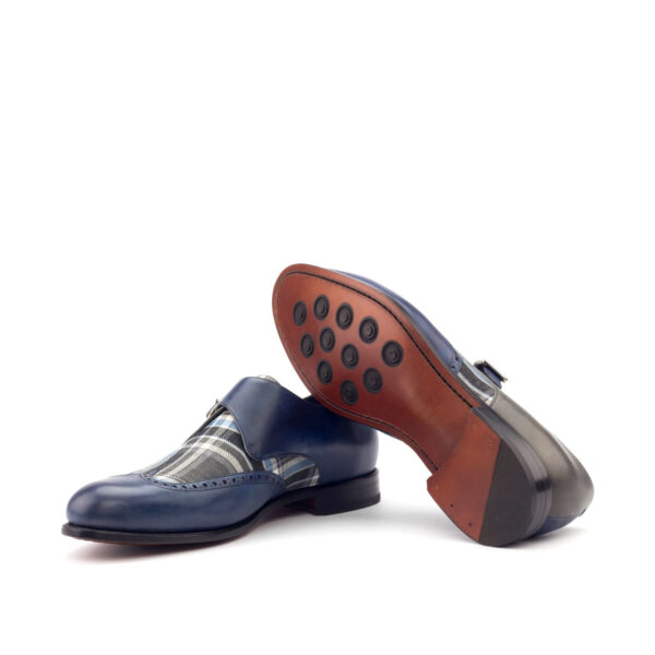  Luxury Handbags by you Gray Single Monk Shoe, view 3